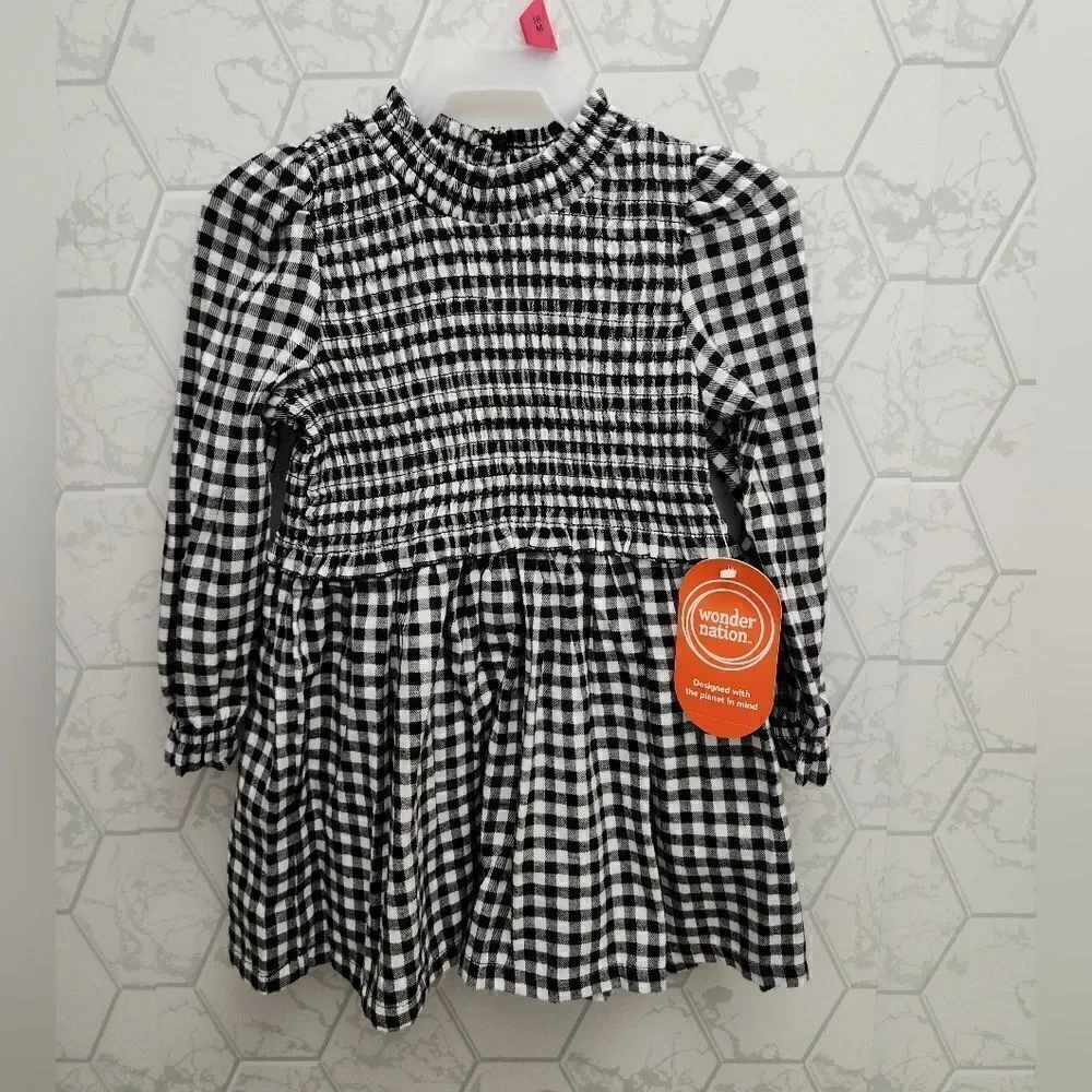 New toddler girl Christmas plaid dress and 2 piece outfit